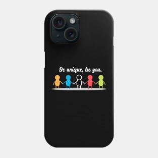 'Be Unique, Be You' Autism Awareness Shirt Phone Case