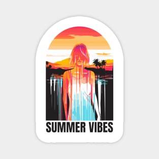 Summer Vibes Magnet