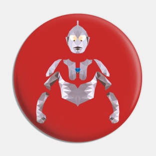 Ultraman (Low Poly Style) Pin