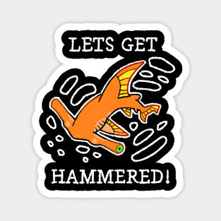 Hammered hammerhead Magnet