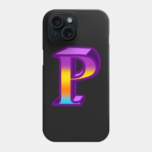 Top 10 best personalised gifts 2022  - Letter P ,personalised,personalized with pattern useful for initials, societies and names Phone Case