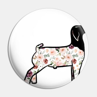 Rose Floral Market Goat - NOT FOR RESALE WITHOUT PERMISSION Pin