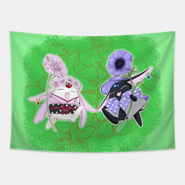 Mokona Anniversary Tapestry by Nykos