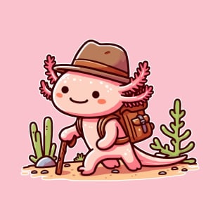 axolotl funny Hiking T-Shirt