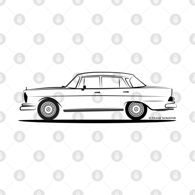 Mercedes Benz 220 SE Heckflosse Fin Tail W112 Sedan by PauHanaDesign