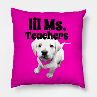 Lil Ms. Teachers Pet Pillow