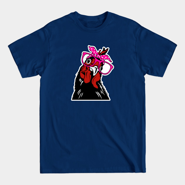 Disover Crazy Chicken Lady - Chickens - T-Shirt