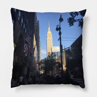 Empire State of Mind, Manhattan, New York City Pillow