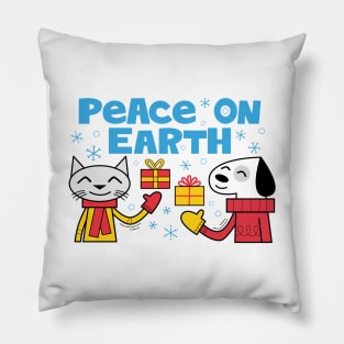 Peace on Earth Pillow