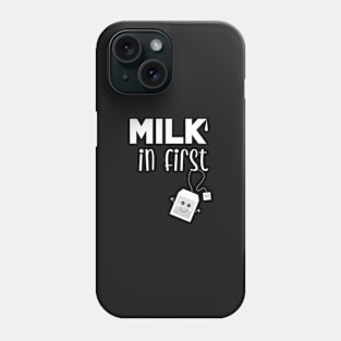 Milk in Tea First Phone Case