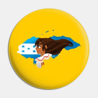 Honduran Girl Pin