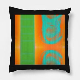 Far East Abstract Pillow