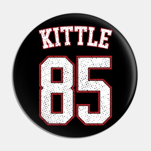 George Kittle Vintage Football Pin