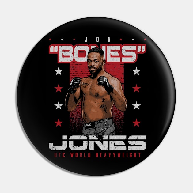 Jon Jones Bones Fighter Name Pin by ganisfarhan