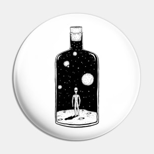 cosmic soul in a bottle Pin