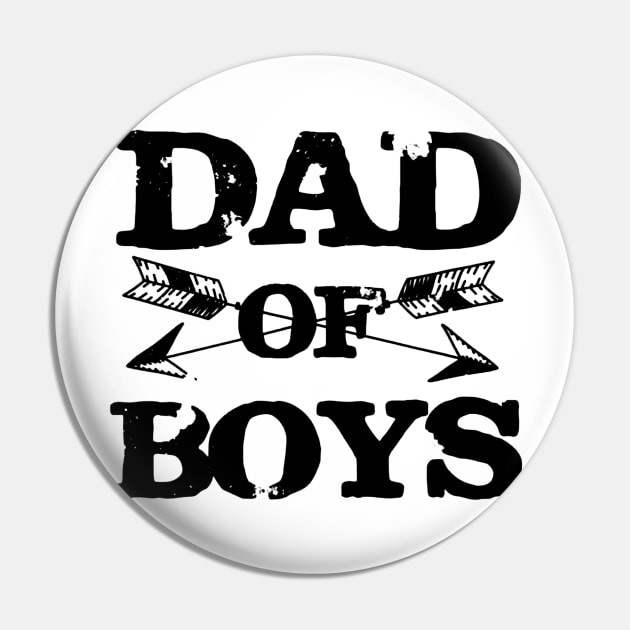 Dad Of Boys Cool Funny Daddy Fathers Day Gift for Dads Men Pin by ANGELA2-BRYANT