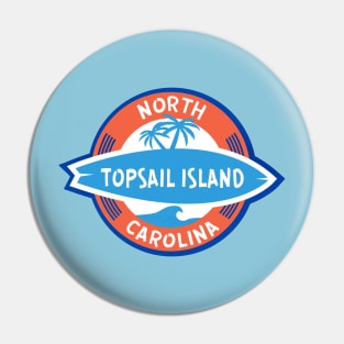 Topsail Island Surf Pin