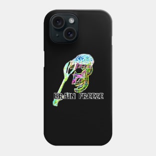 brain freeze Phone Case