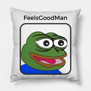 Pepe - Feels Good Man Pillow