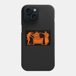 Perseus and Danae in the Box Phone Case