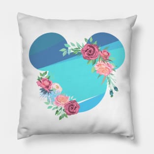 Toothpaste Wall Floral Mouse Pillow