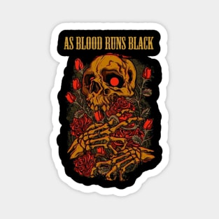 AS BLOOD RUNS BLACK BAND MERCHANDISE Magnet