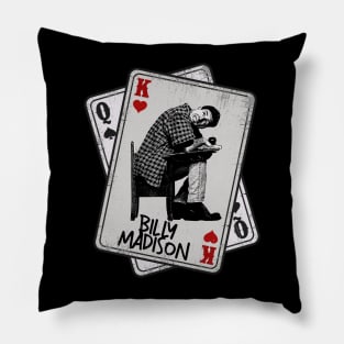 Retro Billy Madison Card Style Pillow