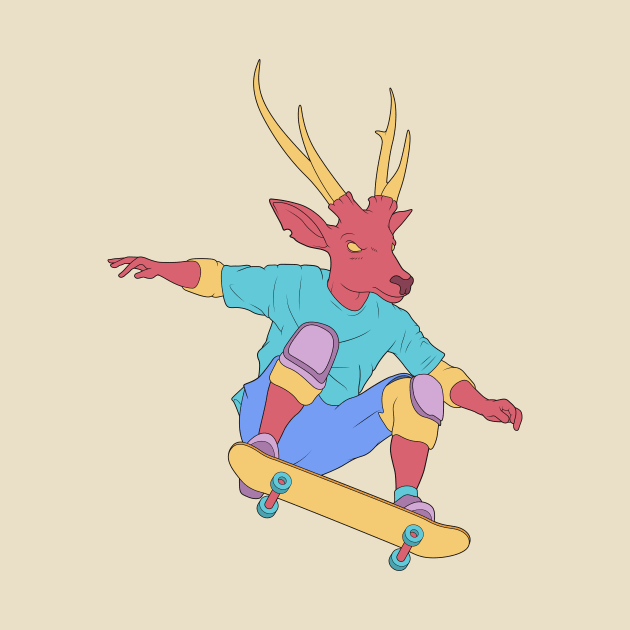 Skate Deer by Woah_Jonny