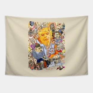 WORLD ON FIRE Tapestry