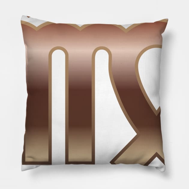 Virgo Pillow by MBK