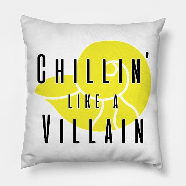 Chillin like a Villain - Sea Witch Pillow by kimhutton