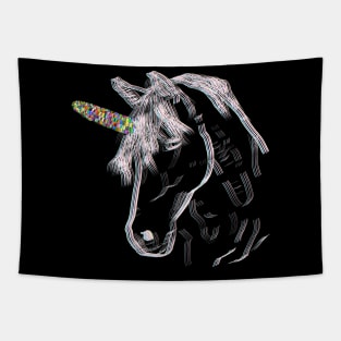 Unicorn on the Cob Tapestry