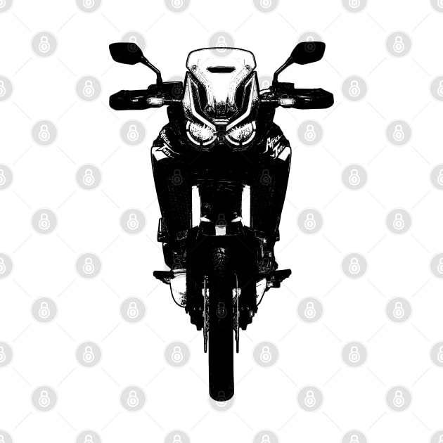 CRF1100L Africa Twin Bike Sketch Art by KAM Std