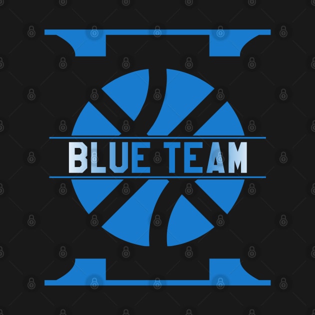 Blue Team Basketball by Aloenalone