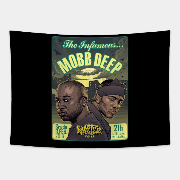 mobb deep 2 Tapestry by penny lane