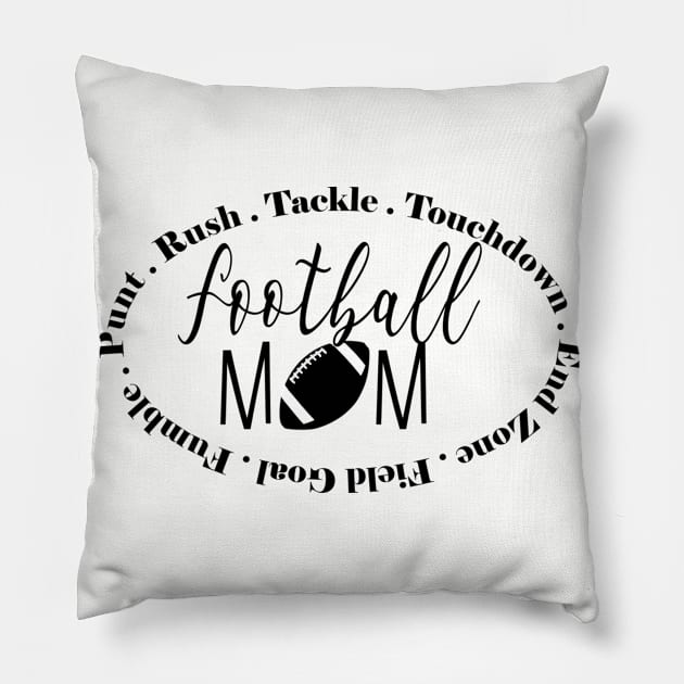 football Pillow by Cargoprints