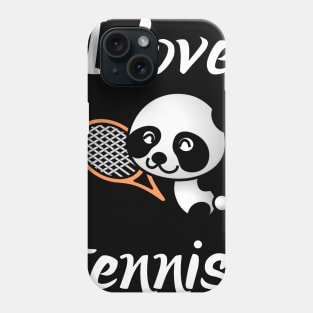 I Love Tennis Phone Case