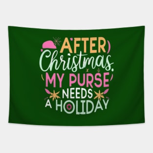 After Christmas Budget Tapestry