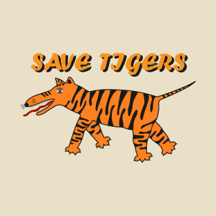 Save Tigers T-Shirt