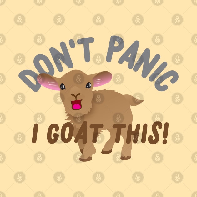 Don't panic I GOAT this! by jazzydevil