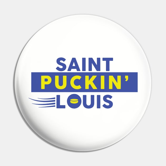 Saint Puckin Louis Pin by geekingoutfitters