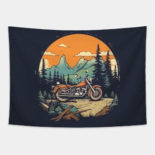 Ride the Wilderness: A Biker's Journey Through Nature Tapestry