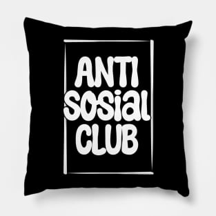 Anti social club Pillow