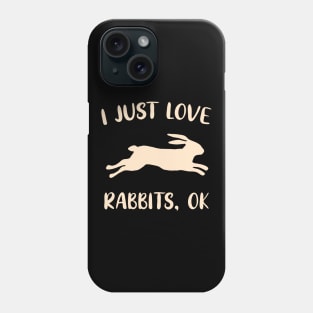 Rabbit Lover Gifts funny Hare Bunny Gift Phone Case