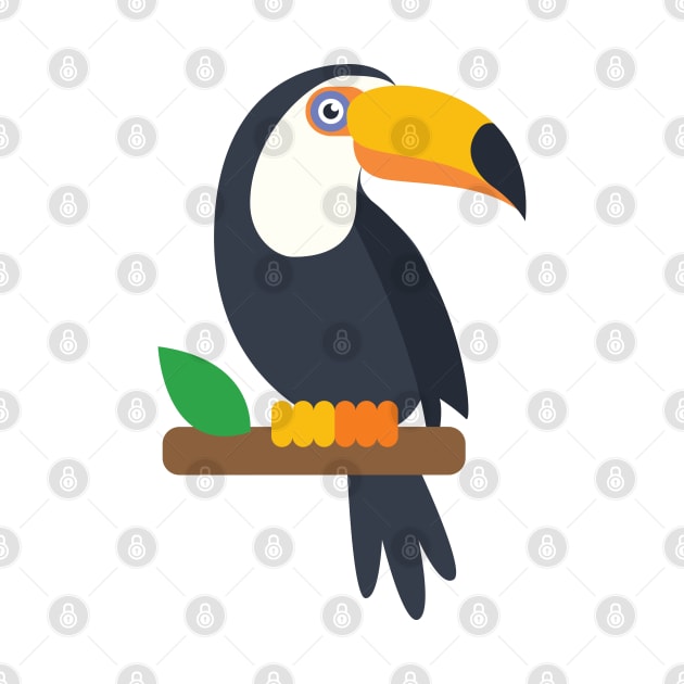 Toucan - Cute Toucan by KC Happy Shop