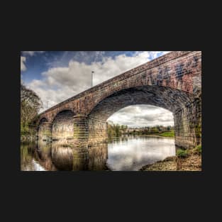 Nith Viaduct Bridge Dumfries Photograph T-Shirt