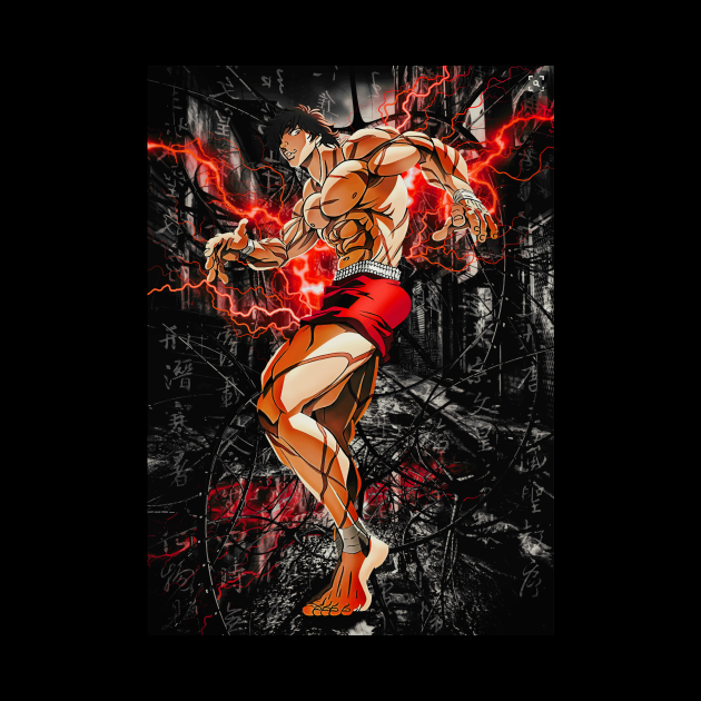 Baki Hanma son of ogre - Baki Hanma - Tapestry | TeePublic