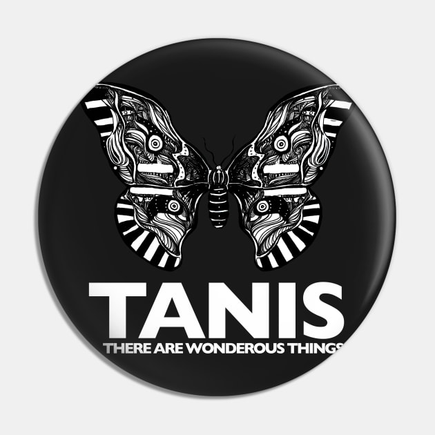 Tanis Moth (white letters) by Gareth A. Hopkins (grthink) Pin by Public Radio Alliance