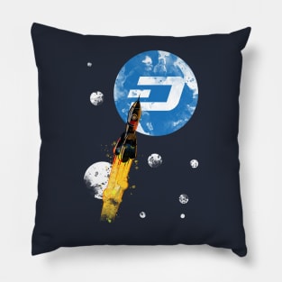 Up To The Moon : DASH Edition Pillow