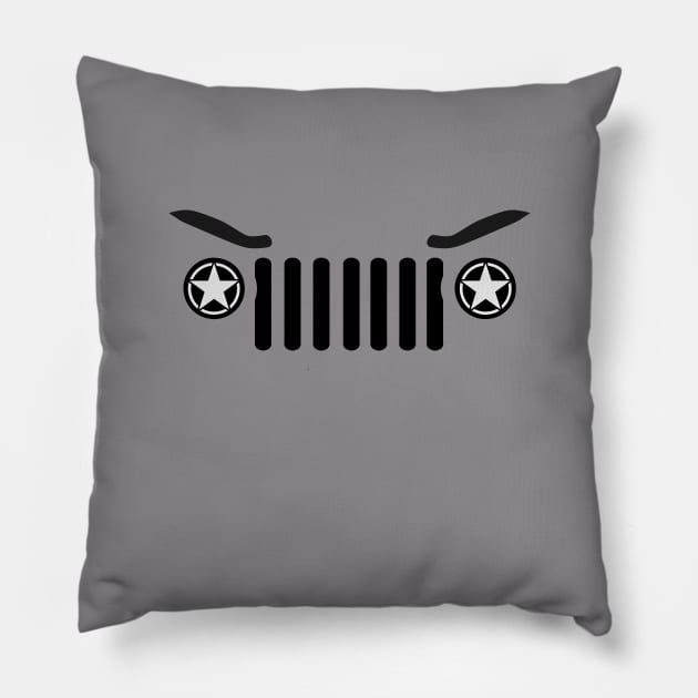 Jeep Pillow by FurryBallBunny